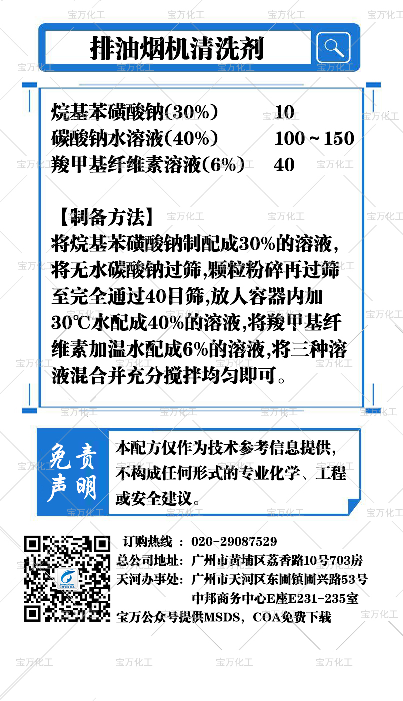 排油煙機(jī)清洗劑